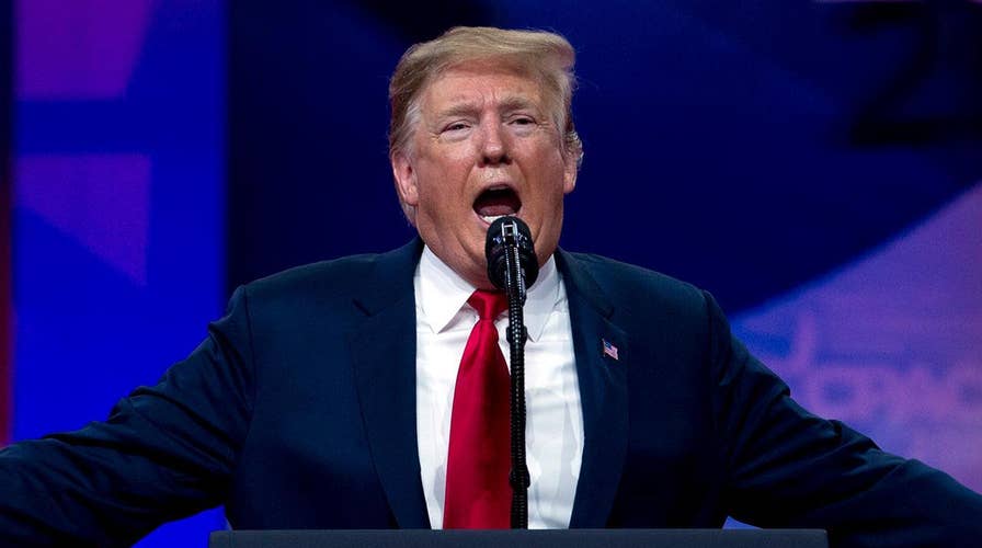 President Trump attacks Democrats, socialism and Mueller probe in fiery CPAC speech