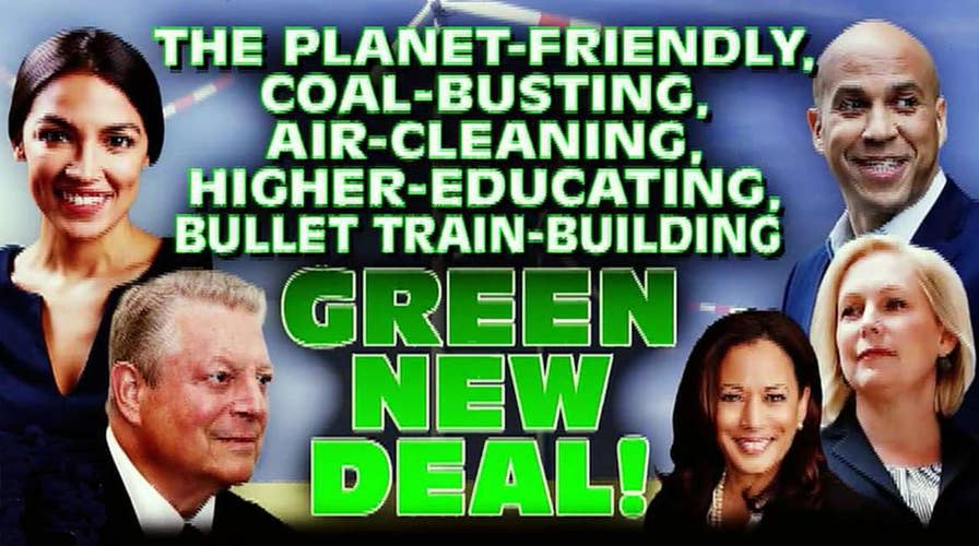 A new report estimates the Green New Deal would cost $93 trillion