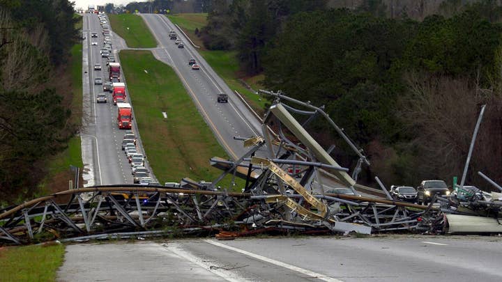 Search and rescue efforts under way in Alabama after 'catastrophic' tornado