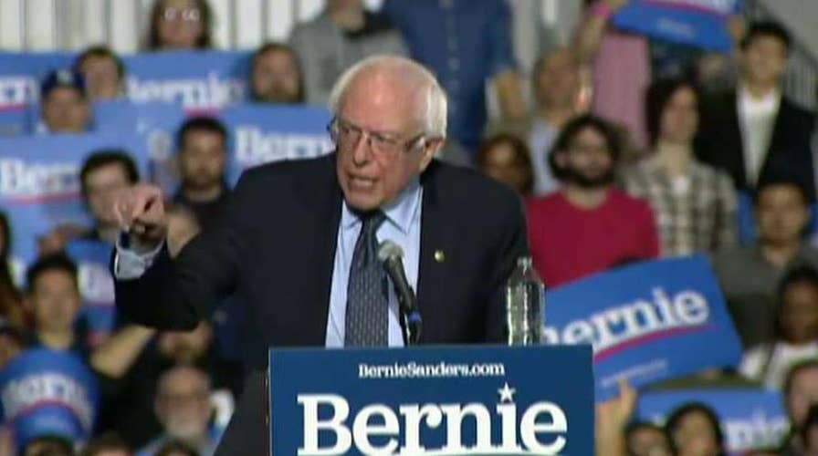 Bernie Sanders kicks off 2020 presidential campaign with large back-to-back rallies