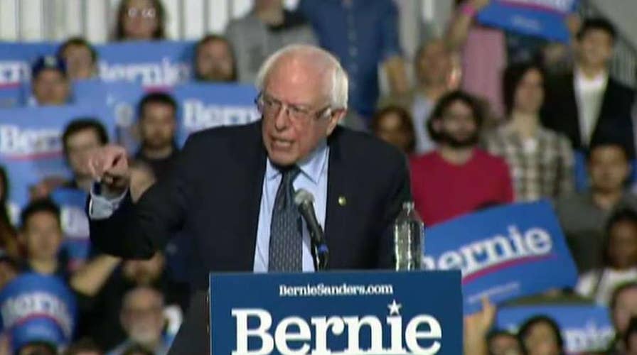 Bernie Sanders kicks off 2020 presidential campaign with large back-to-back rallies