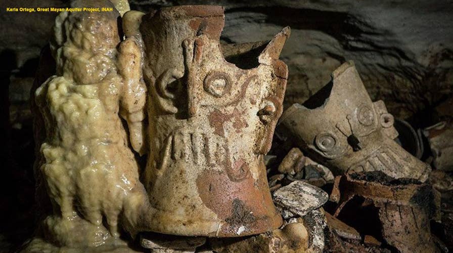 Untouched ritual cave contains countless ceramic remains