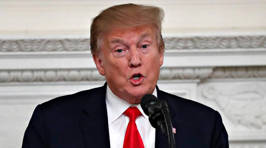 President Trump rips Democrats for their zeal to investigate him