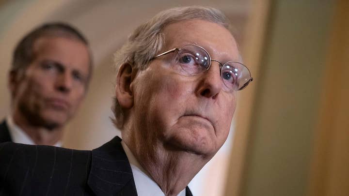 Democrat accuses Senator McConnell of politicizing anti-Semitism issue
