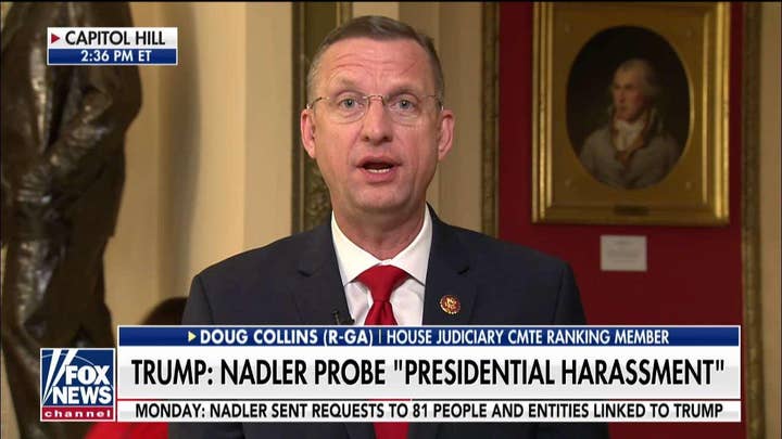 Doug Collins Rips Jerrold Nadler for Trump Fishing Expedition