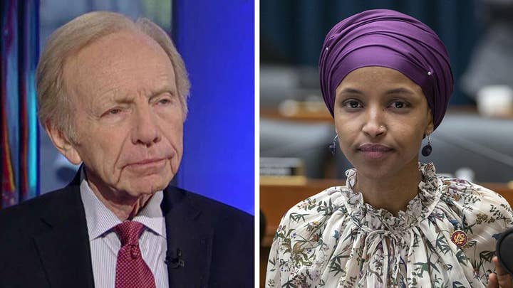 Lieberman says this is a time of ‘moral’ testing for the House, Omar should be condemned for ant-Semitism
