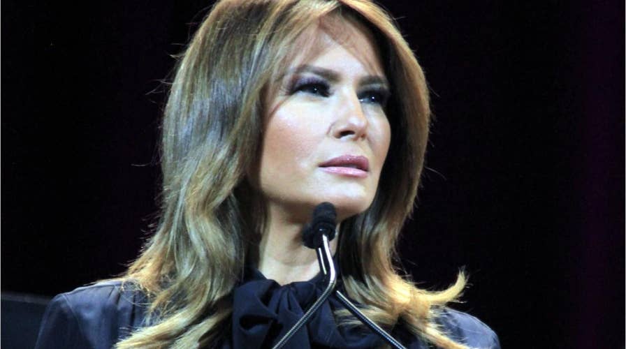 Melania Trump slams media’s coverage of ‘Be Best’ speaking tour
