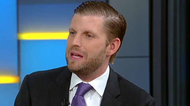 Eric Trump: 'Desperate' Democrats probing the president because they know they're losing