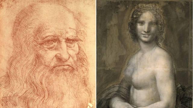 Mysterious ‘Nude Mona Lisa’ possibly drawn by da Vinci