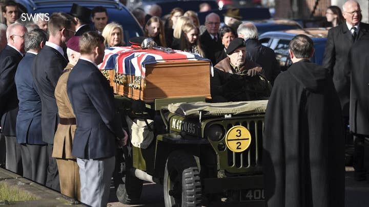 D-Day veteran honored with last Jeep ride