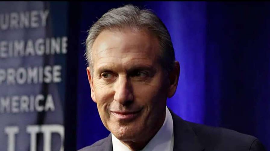 Howard Schultz pushes back against 'spoiler' label