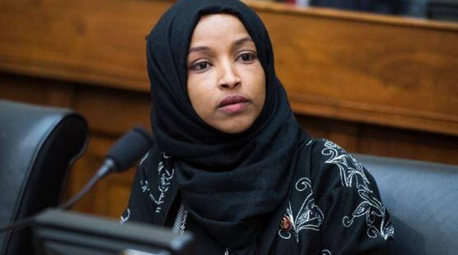 Rep. Ilhan Omar retweets a post blasting Meghan McCain for her 'faux outrage' on Israel comments