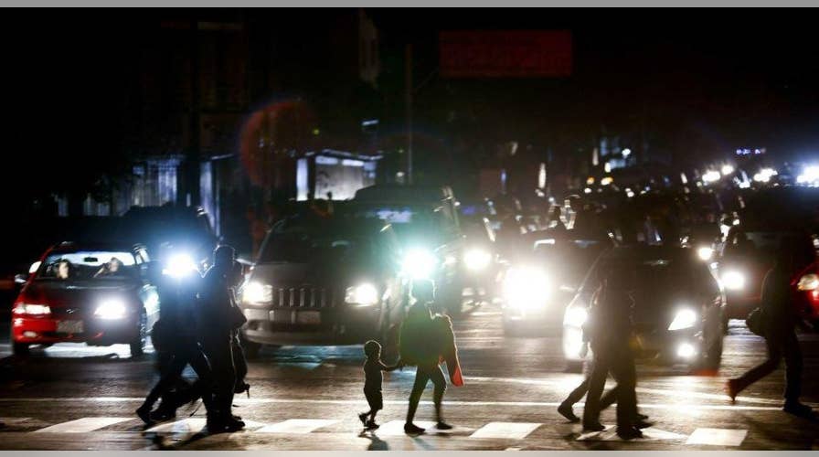 Venezuela experiences one of the largest power outages in years amid political chaos