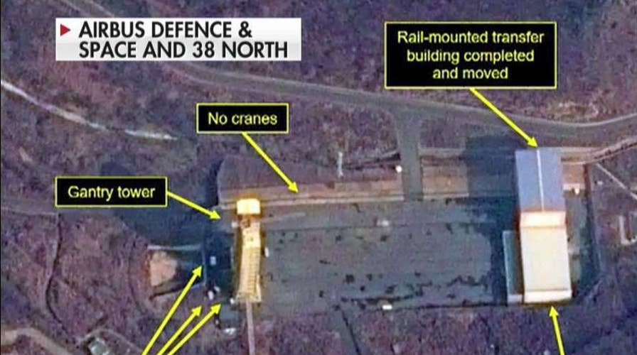 Satellite images show activity at North Korean missile test site