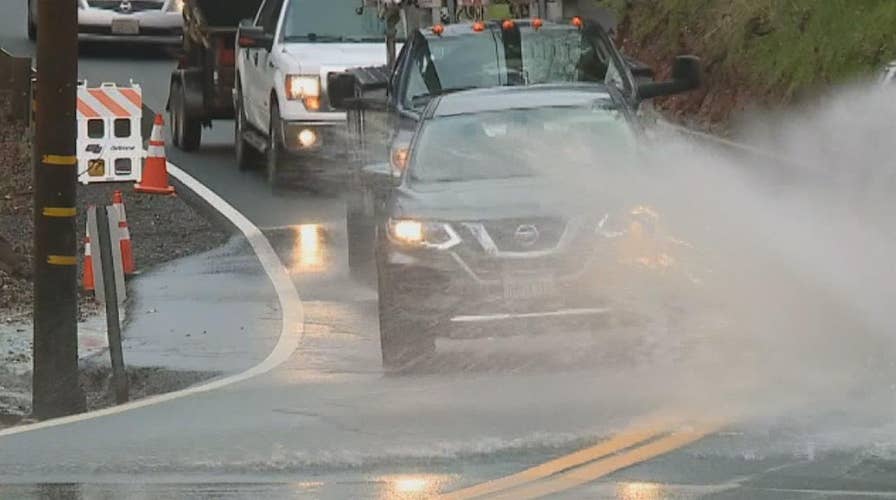 Late winter storm creates flash flood conditions in Northern California