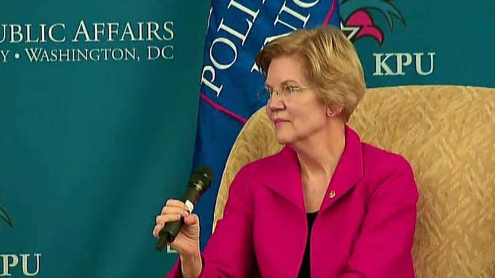 Sen. Elizabeth Warren says she wants to break up Google, Amazon, and Facebook