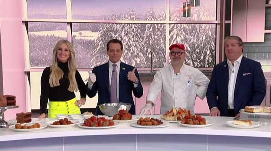Anthony Scarmucci and his wife help ‘Fox &amp; Friends’ celebrate National Meatball Day