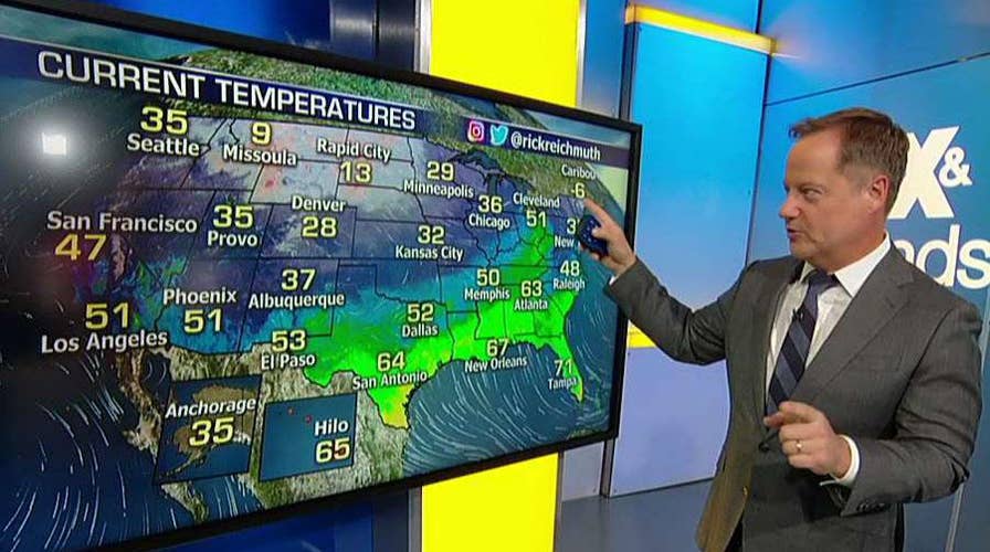 National forecast for Sunday, March 10