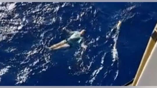 German tourist uses his jeans as a flotation device and survives being knocked overboard a yacht
