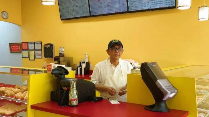 Tweet by the son of the owner of a newly opened mom-and-pop doughnut store in Texas goes viral