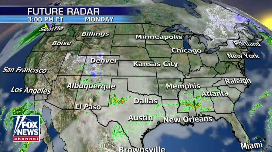 National forecast for Monday, March 11