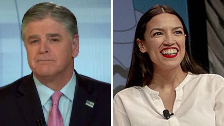 Hannity: Ocasio-Cortez bashes capitalism