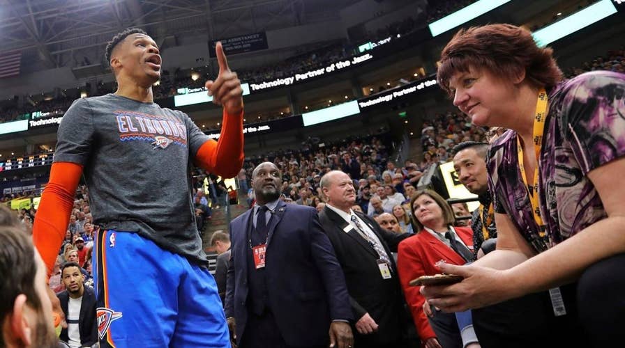 NBA’s Russell Westbrook makes profanity-laced threat to couple during game