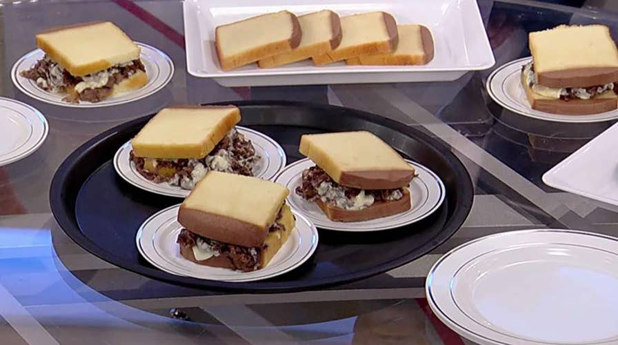 Pound cake cheesesteak goes viral