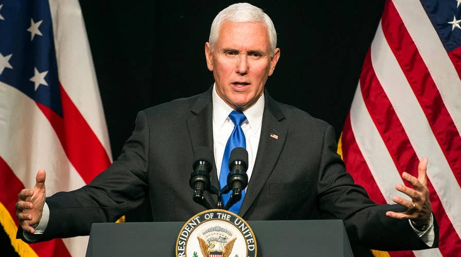 Vice President Pence rallies support for Trump's national emergency declaration