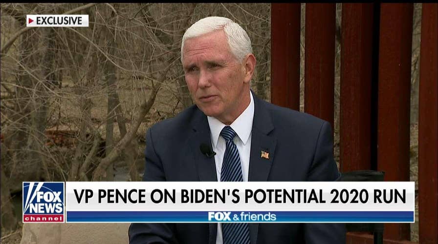 Pence on 2020 Field