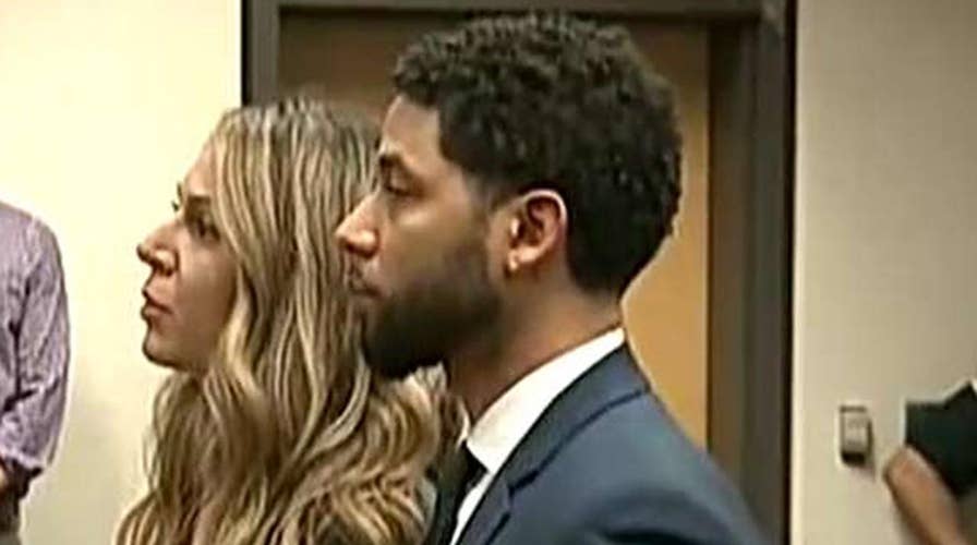 Actor Jussie Smollett pleads not guilty to 16 felony charges