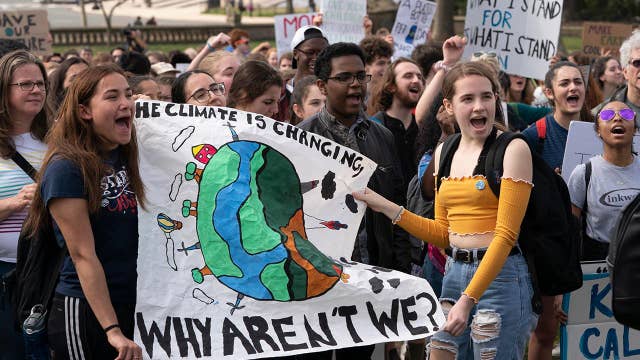Students around the world participate in global climate strike