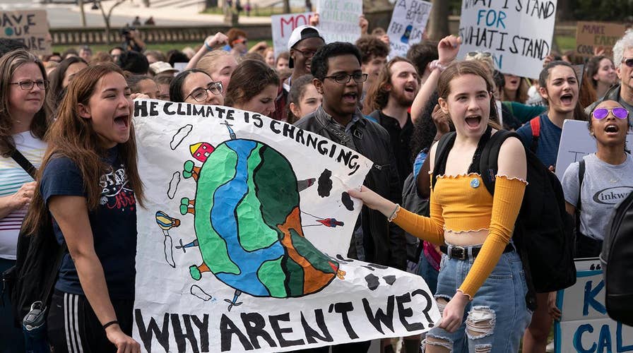 Students around the world participate in global climate strike