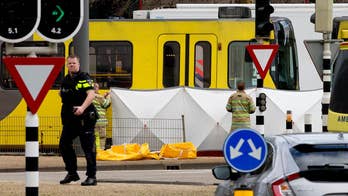 Manhunt under way in Netherlands after gunman opens fire inside tram
