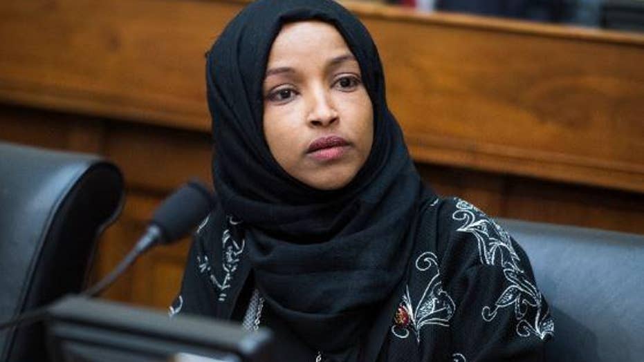 Ilhan Omar hits back at Trump after he promotes report on primary