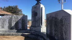 World War II memorial in Massachusetts vandalized with oil, officials say