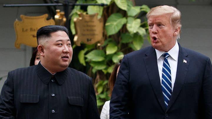 Trump and North Korean leader Kim Jong Un.&nbsp;