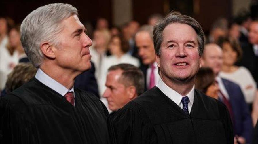 Neil Gorsuch and Brett Kavanaugh find themselves on opposing sides in two out of three recent rulings