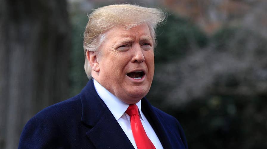 Trump comments on Mueller report, Kellyanne Conway's 'whack job' husband ahead of Ohio visit
