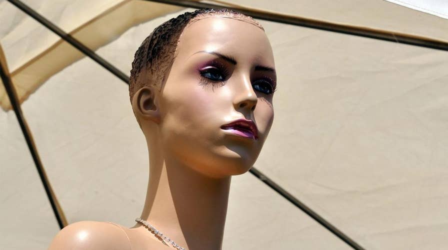 Homeowner gets back at his neighbor with naked mannequin party in his yard