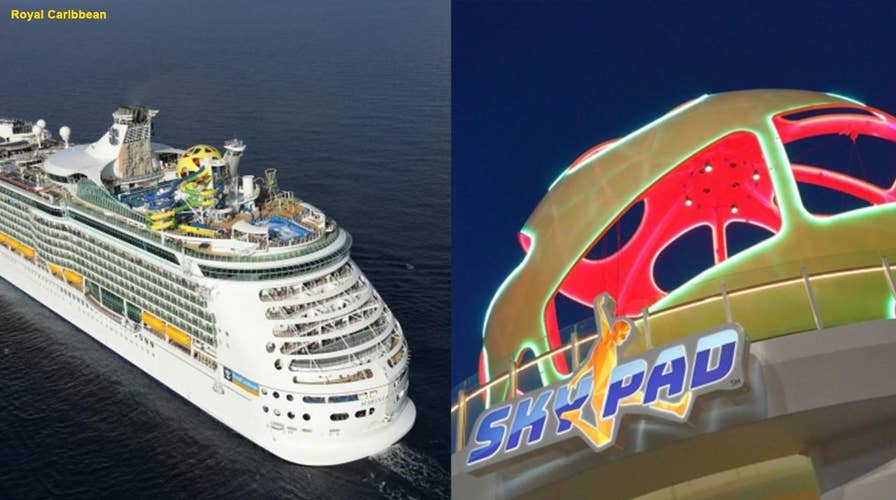 Man sues Royal Caribbean cruise line after falling from the ship’s Sky Pad bungee trampoline