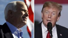 Trump says John McCain 'was horrible, what he did with repeal and replace'