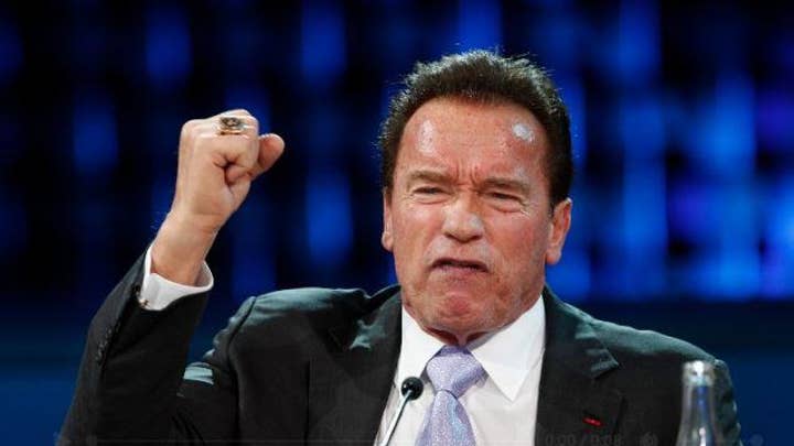 Arnold Schwarzenegger fires back at President Donald Trump for his attacks on the late Senator John McCain