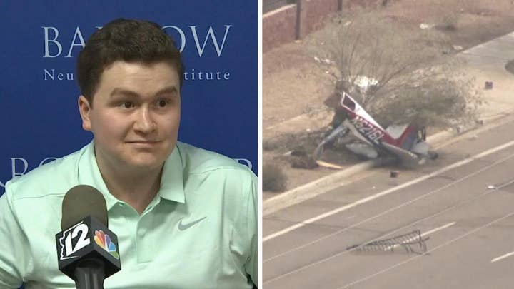 Plane crash victim survives traumatic brain injury