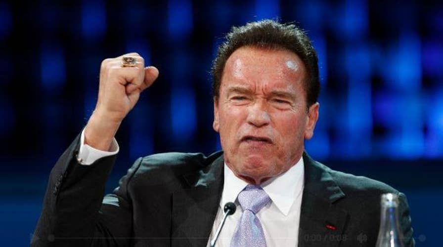 Arnold Schwarzenegger fires back at President Donald Trump for his attacks on the late Senator John McCain