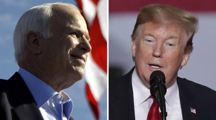 Trump continues to criticize McCain after bipartisan criticism