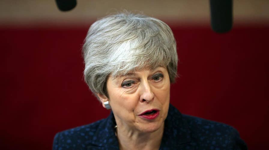 British PM Theresa May faces backlash after blaming lawmakers for Brexit crisis