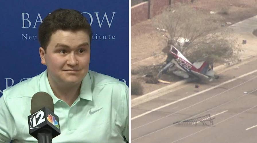 Plane crash victim survives traumatic brain injury