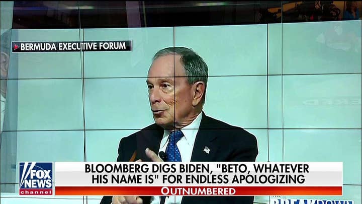 Bloomberg Rips Biden, O'Rourke
