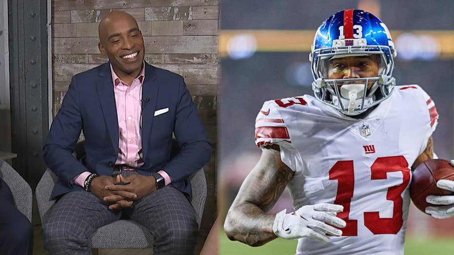 Cleveland Brown Odell Beckham Jr Showing His Team Spirit